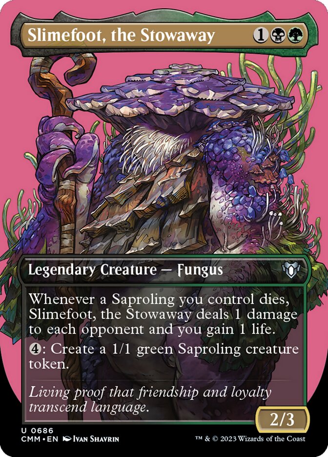 Slimefoot, the Stowaway front