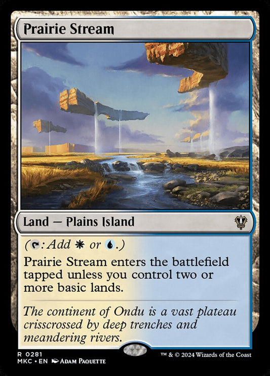 Prairie Stream front
