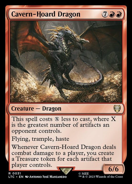 Cavern-Hoard Dragon front