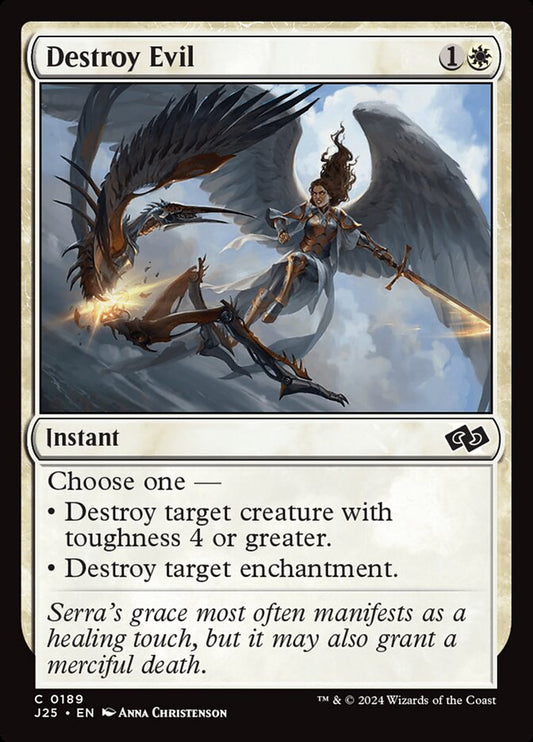 Destroy Evil front
