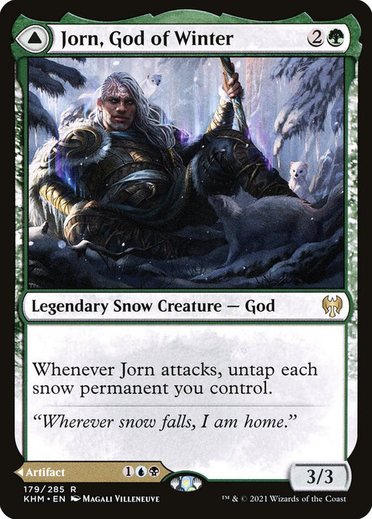 Jorn, God of Winter // Kaldring, the Rimestaff front