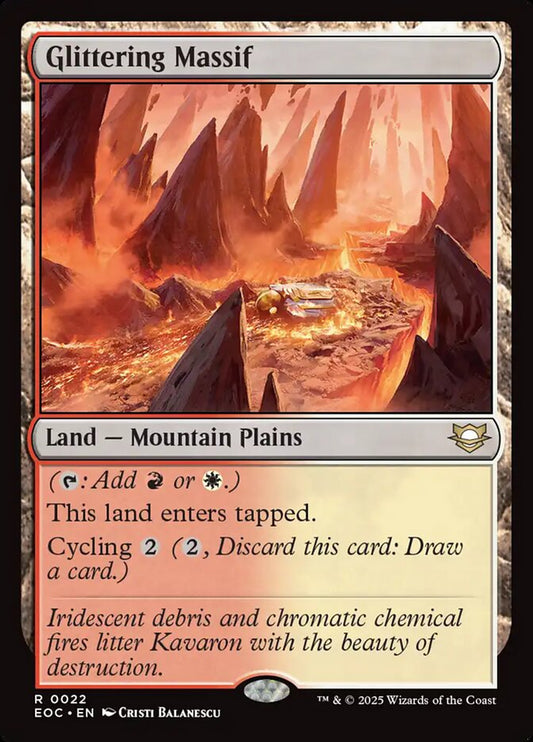 Glittering Massif front