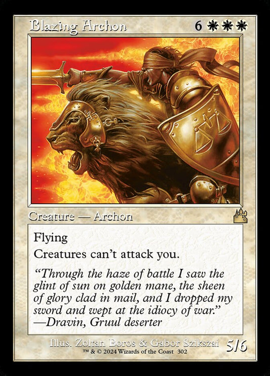 Blazing Archon front