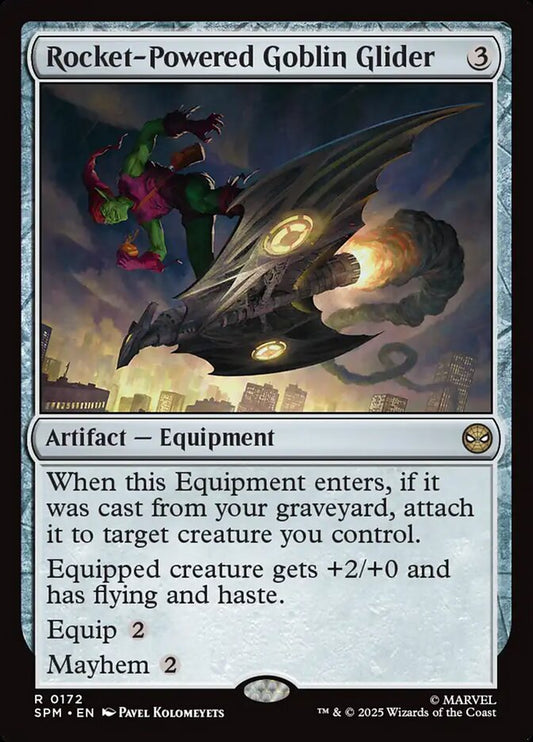Rocket-Powered Goblin Glider front