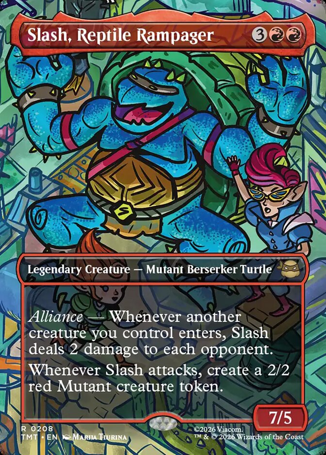Slash, Reptile Rampager front