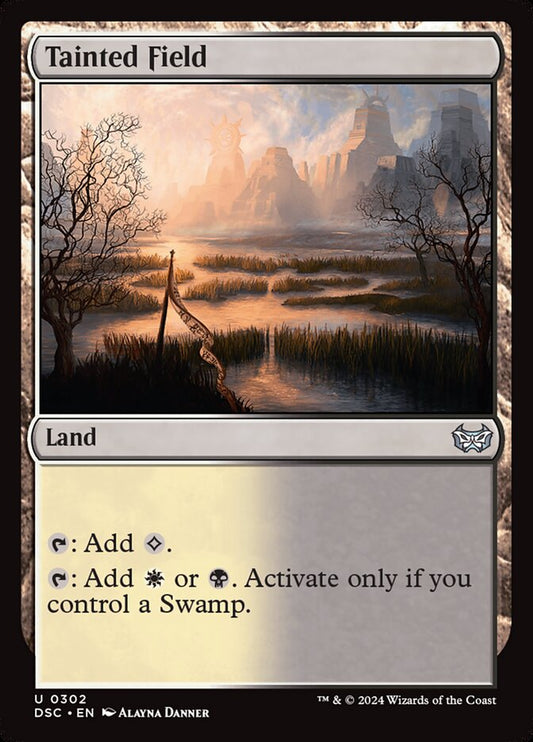Tainted Field front