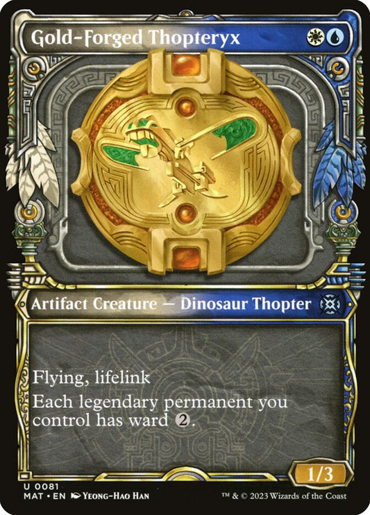 Gold-Forged Thopteryx front