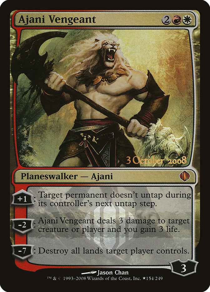 Ajani Vengeant Prerelease
