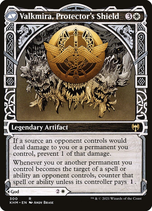 Reidane, God of the Worthy // Valkmira, Protector's Shield back