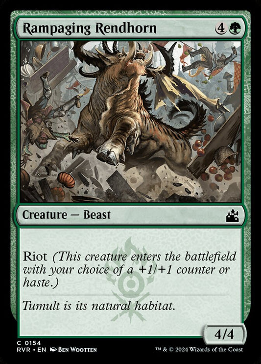 Rampaging Rendhorn front