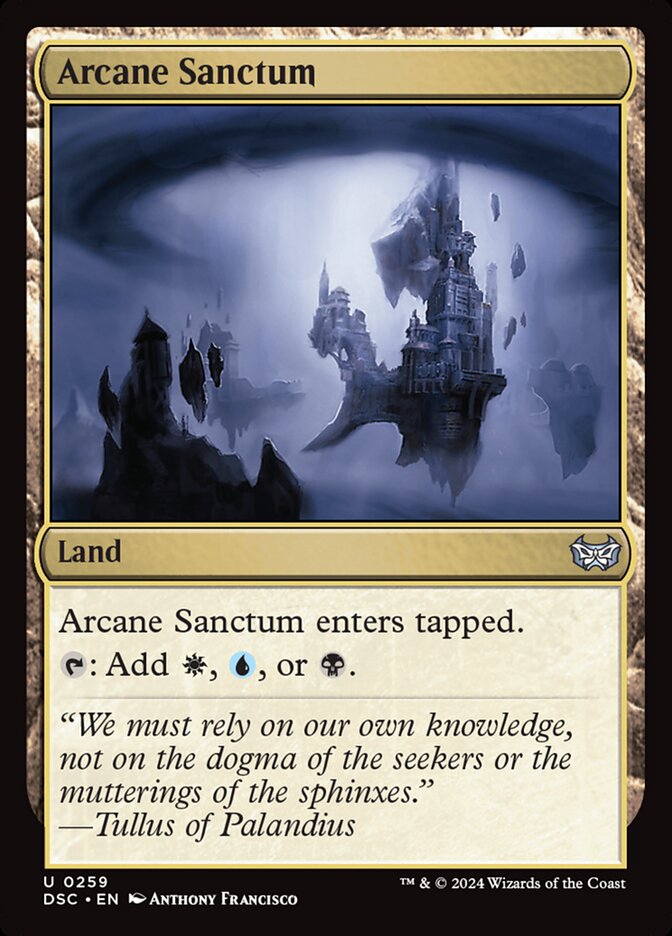 Arcane Sanctum front