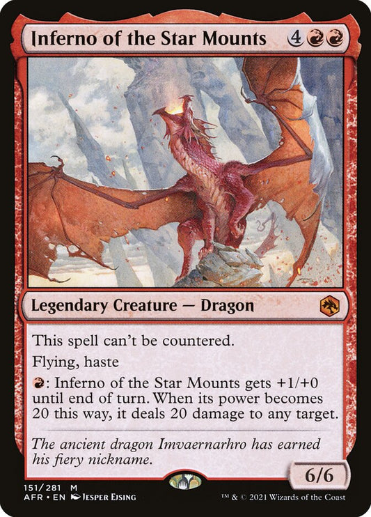 Inferno of the Star Mounts front