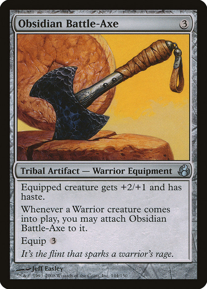 Obsidian Battle-Axe front