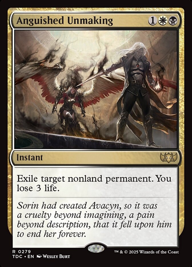 Anguished Unmaking front
