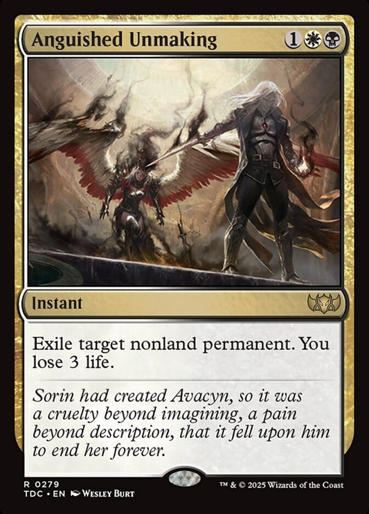 Anguished Unmaking front