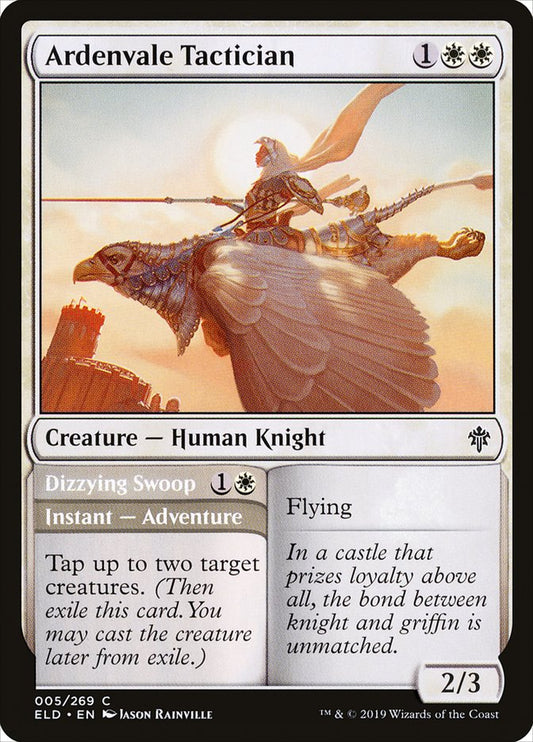 Ardenvale Tactician // Dizzying Swoop front