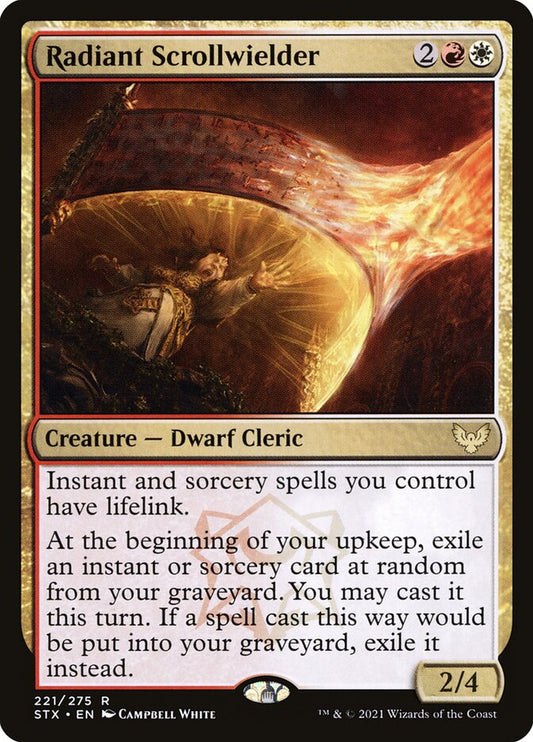 Radiant Scrollwielder front