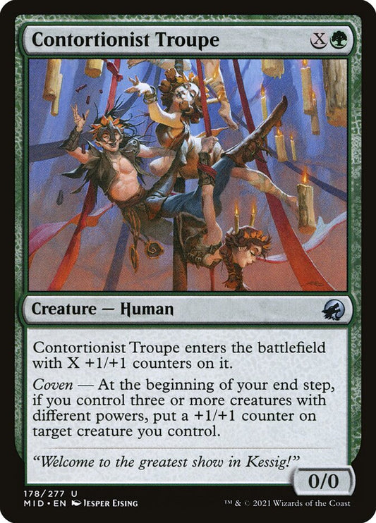Contortionist Troupe front