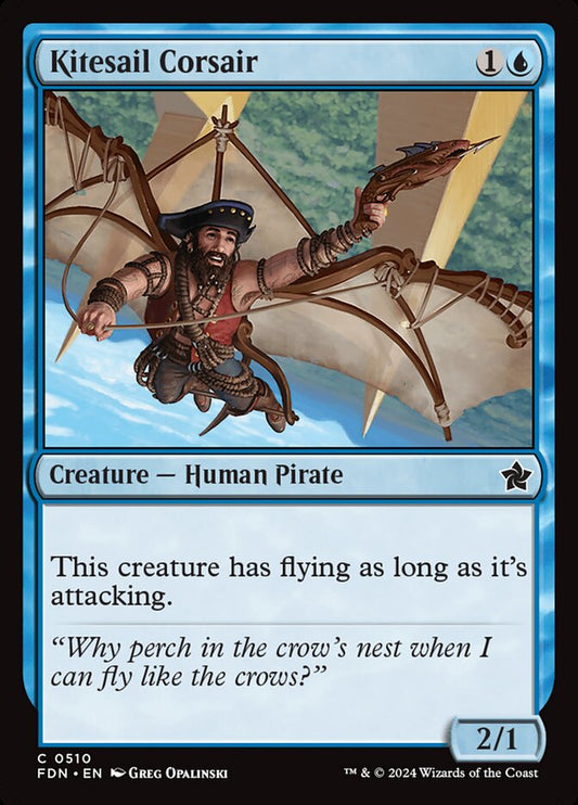 Kitesail Corsair front