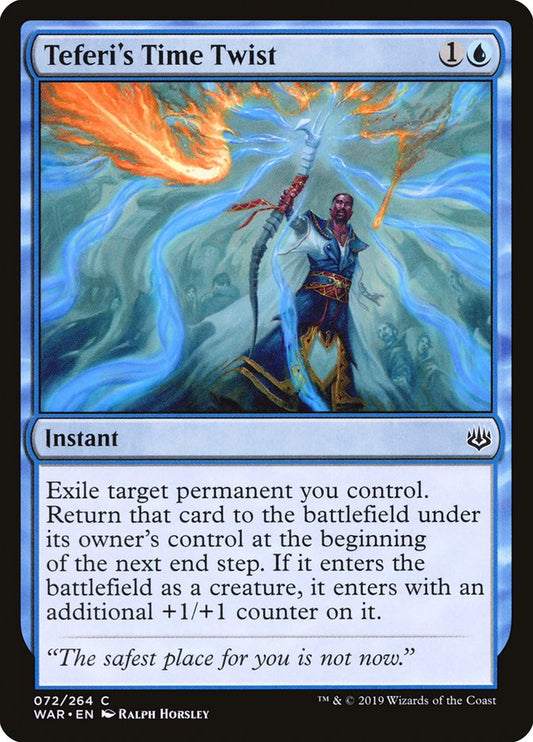 Teferi's Time Twist front