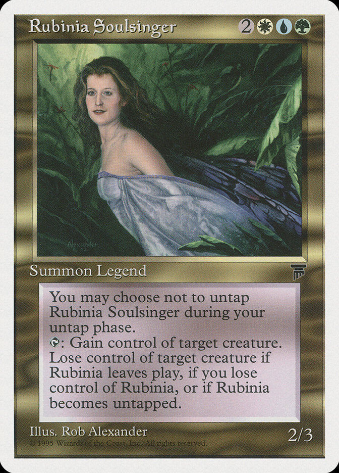 Rubinia Soulsinger front