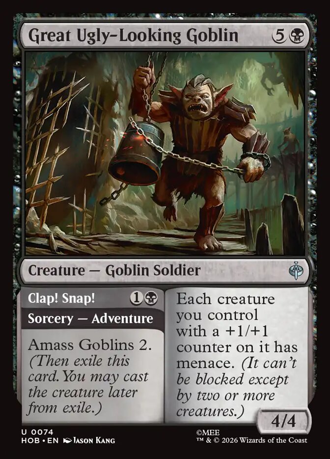 Great Ugly-Looking Goblin // Clap! Snap! back