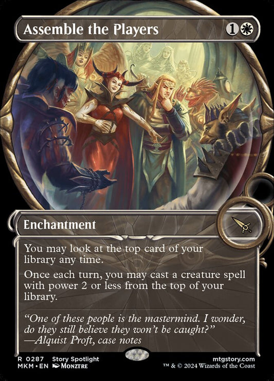 Assemble the Players front