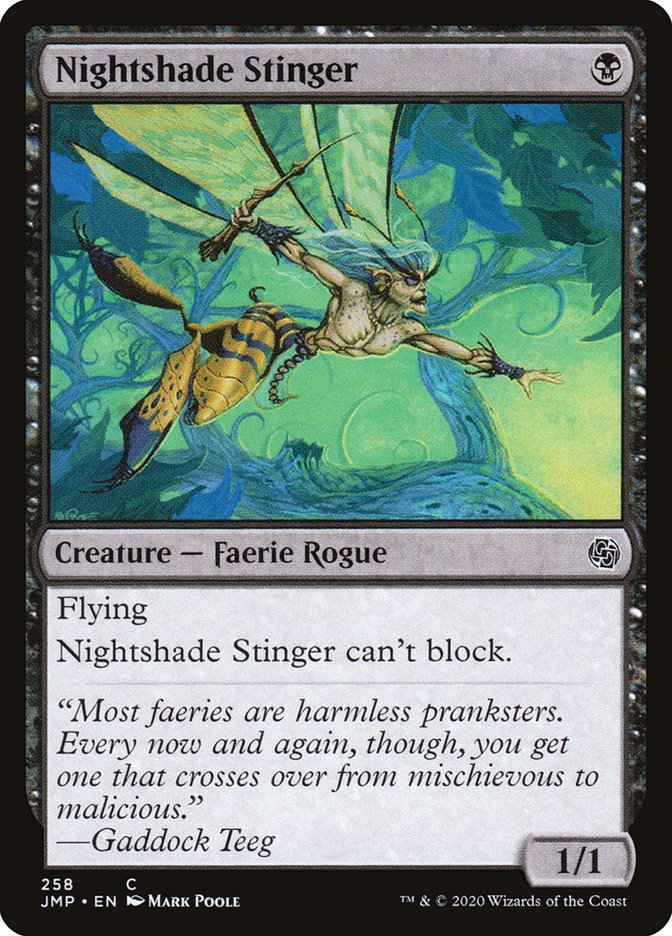 Nightshade Stinger front