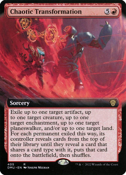 Chaotic Transformation front