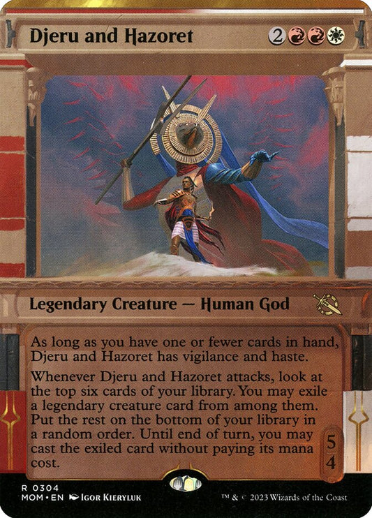 Djeru and Hazoret front