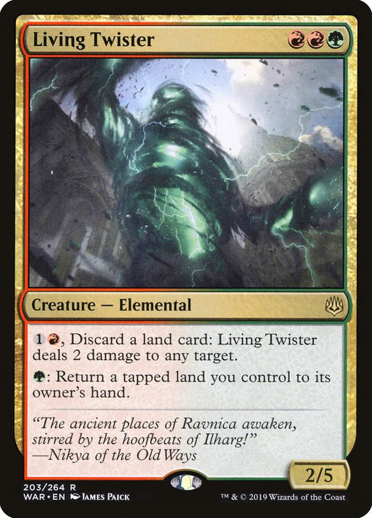 Living Twister front