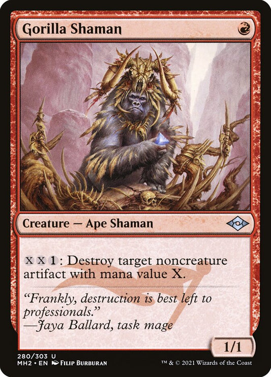 Gorilla Shaman front