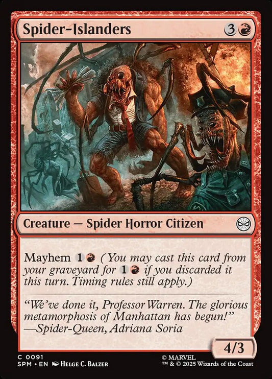 Spider-Islanders front
