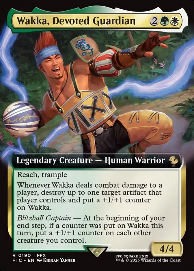 Wakka, Devoted Guardian front