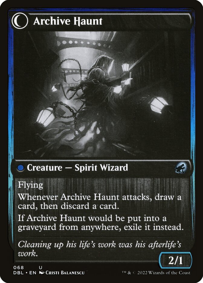 Overwhelmed Archivist // Archive Haunt back