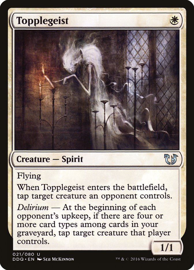 Topplegeist front