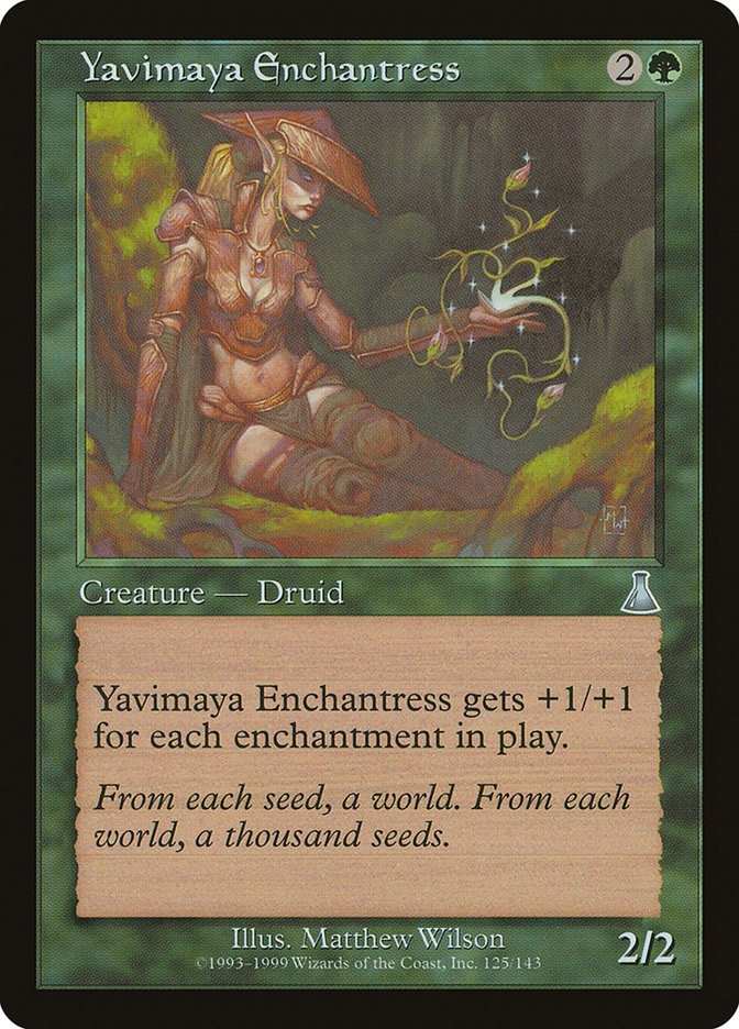 Yavimaya Enchantress front