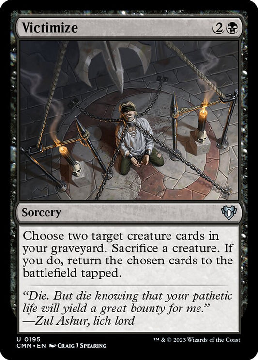 Victimize front