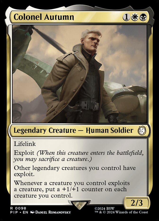 Colonel Autumn front