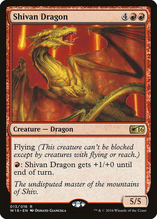 Shivan Dragon front
