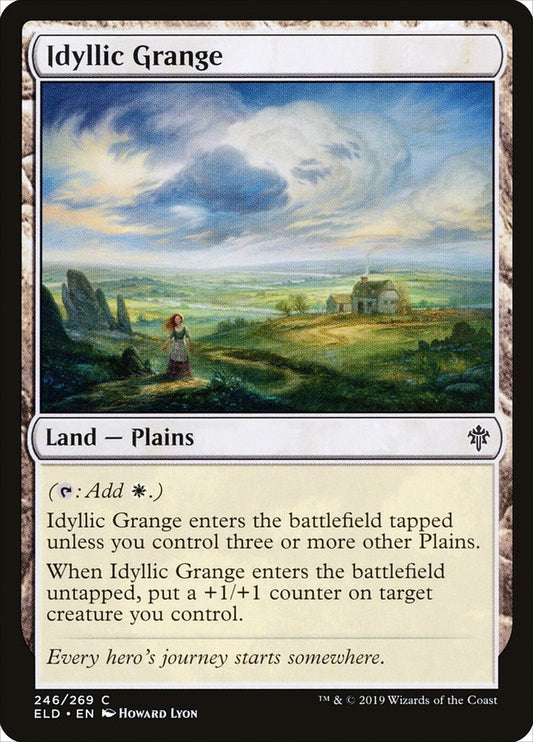 Idyllic Grange front