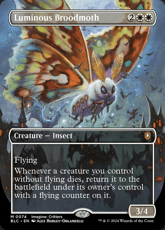 Luminous Broodmoth front