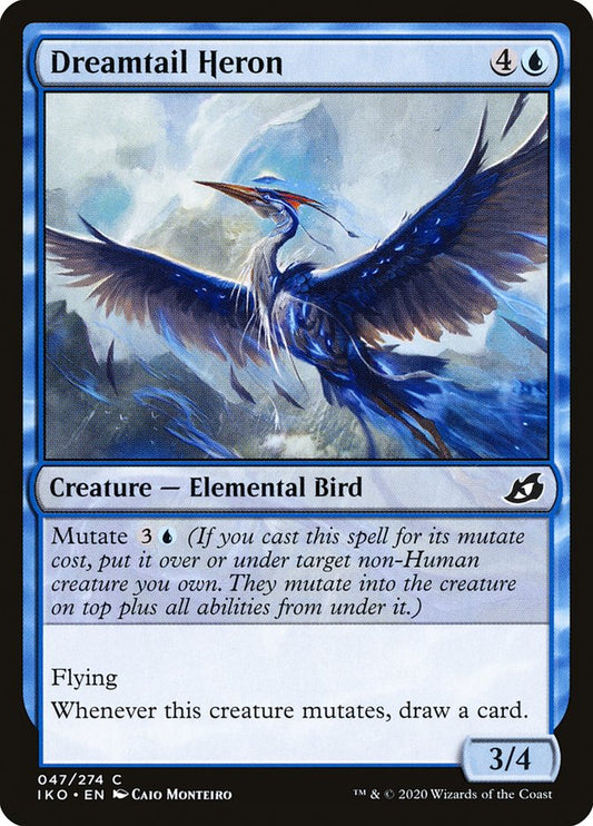 Dreamtail Heron front
