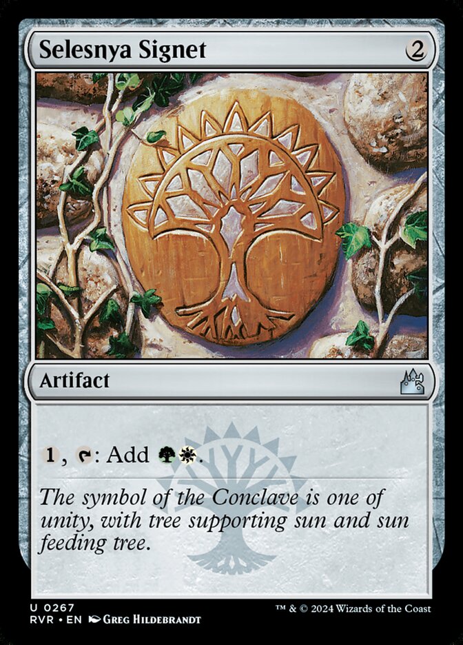 Selesnya Signet front