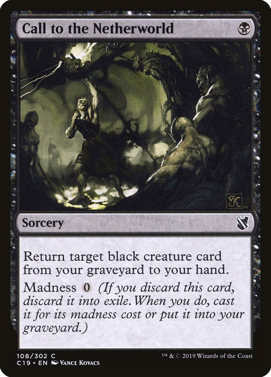 Call to the Netherworld front