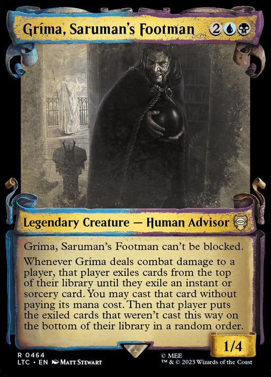 Gríma, Saruman's Footman front