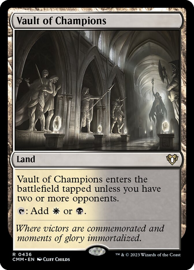 Vault of Champions front