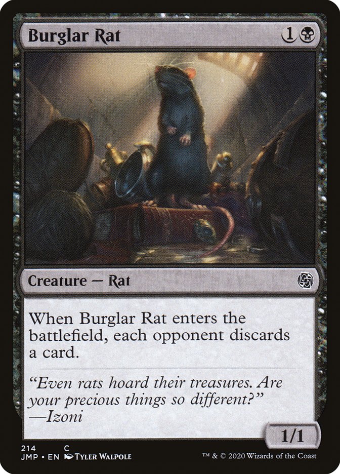 Burglar Rat front