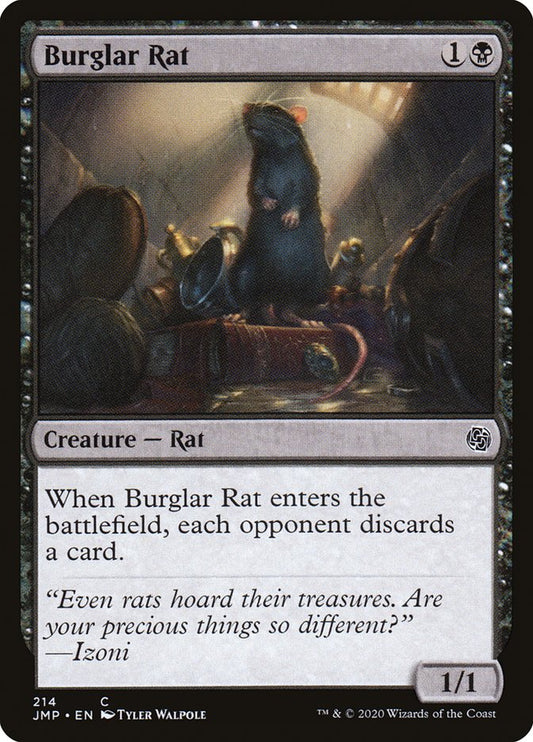 Burglar Rat front