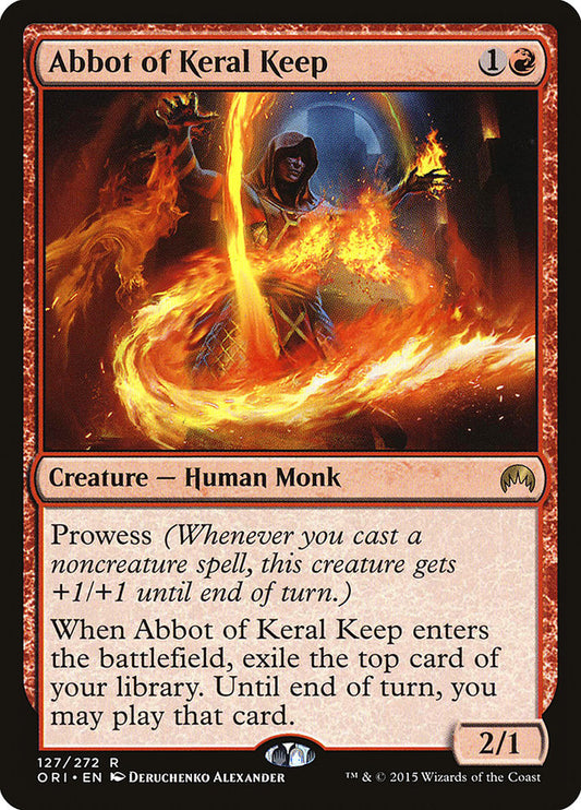 Abbot of Keral Keep front